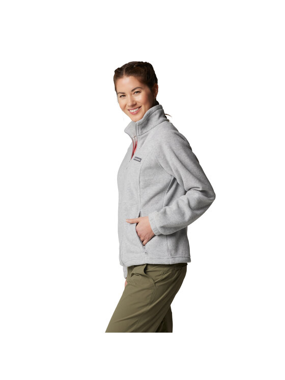 Columbia Columbia Polar Columbia Benton Springs Full Zip Fleece Szary Regular Fit