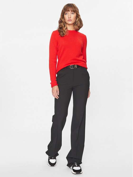 Tommy Hilfiger Tommy Hilfiger Kampsun WW0WW40264 Oranž Regular Fit