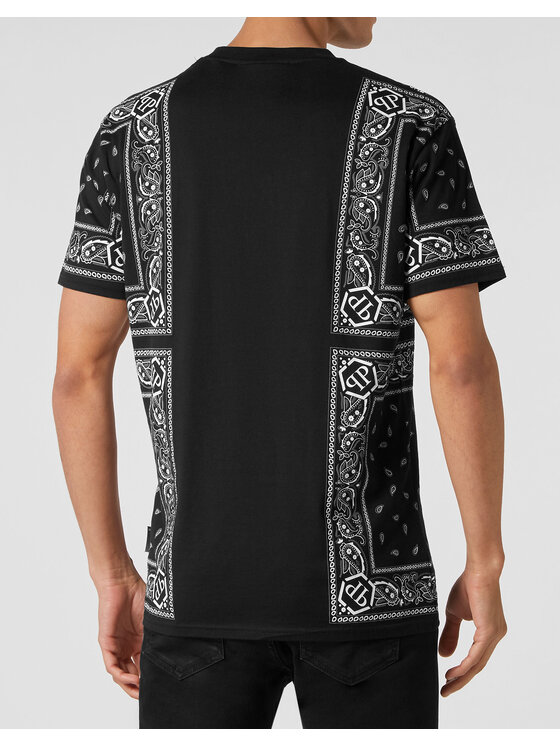 PHILIPP PLEIN PHILIPP PLEIN T-Shirt 22847 Czarny Regular Fit