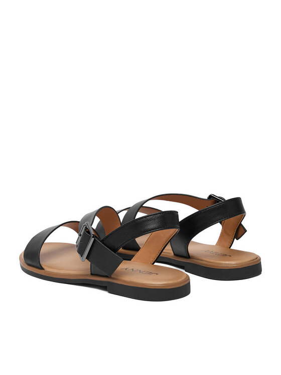 JENNY JENNY Sandale DARI WS250723-3 Negru