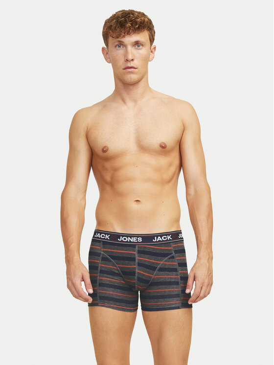 Jack&Jones Jack&Jones Σετ μποξεράκια 3 τμχ John 12260059 Έγχρωμο