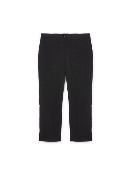 Fiorella Rubino Fiorella Rubino Pantaloni di tessuto P086L102027N033 Nero Regular Fit