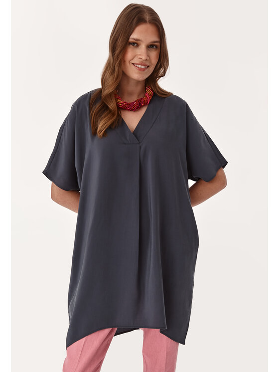 TATUUM TATUUM Tunika LANILLA Szary Loose Fit