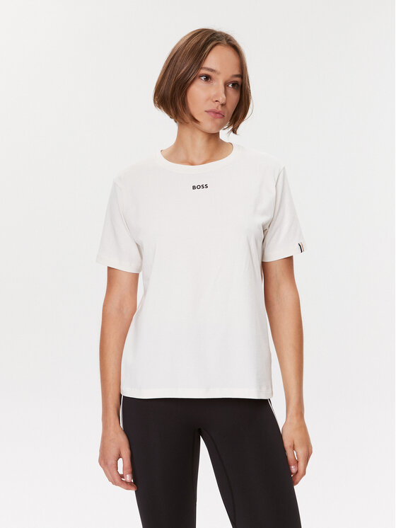 BOSS Boss Pyžamový top 50500326 Bílá Regular Fit