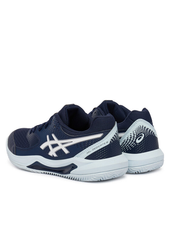 Asics Asics Obuća za tenis Gel-Dedicate 8 Clay 1042A255 Tamnoplava