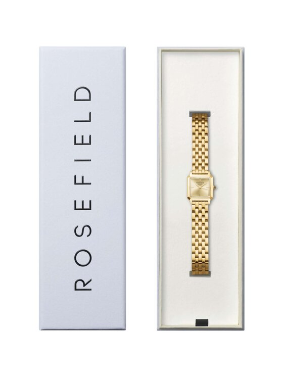 Rosefield Rosefield Zegarek Boxelle Złoto bicolour