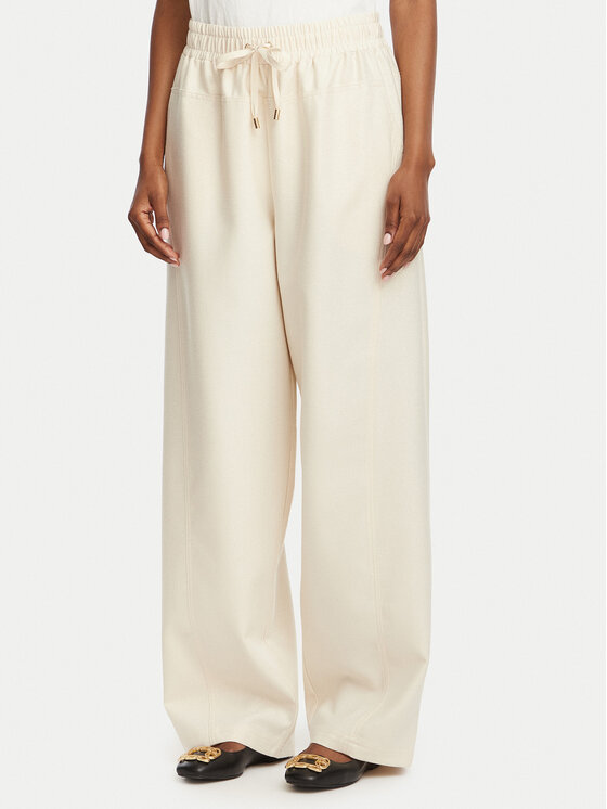 Liu Jo Sport Pantaloni trening TA6192 T327A Crem Loose Fit