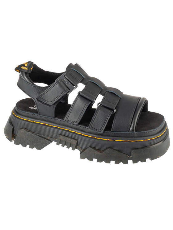 Sandały, rozmiar 40, Czarne, Dr. Mattison 3 Strap Sandals