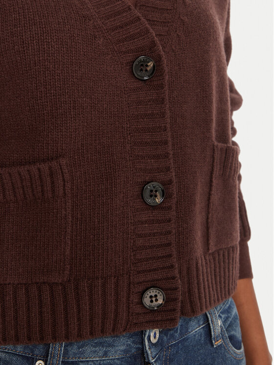 Weekend Max Mara Weekend Max Mara Strickjacke Filmato 2525346062 Braun Regular Fit