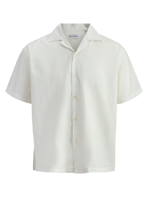 Jack & Jones Jack & Jones Koszula Breeze 12288594 Biały Relaxed Fit