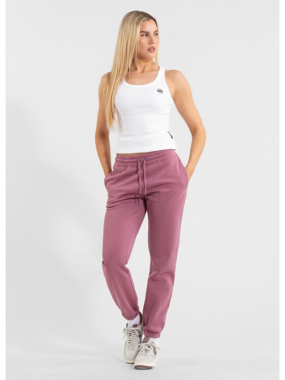 PITBULL PITBULL Spodnie dresowe Washed Manzanita Różowy Regular Fit