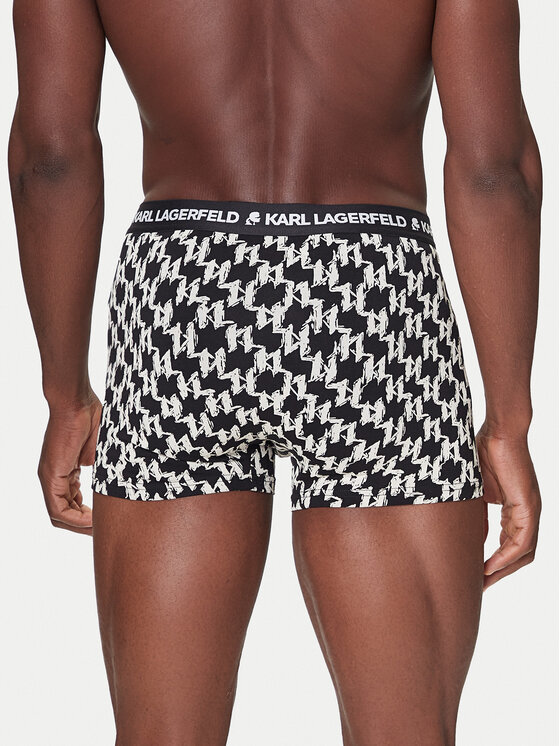 KARL LAGERFELD Homme Caleçon Logo Karl Monochrome (Lot de 3