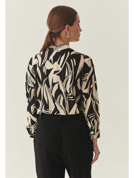 TATUUM Tatuum Košile ZIGGY Černá Classic Fit