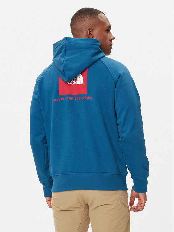 The North Face The North Face Sweatshirt Redbox NF0A89F9 Blau Regular Fit