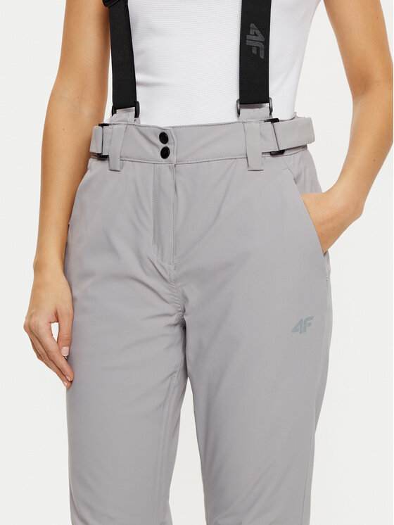 4F 4F Slēpošanas bikses 4FWAW24TFTRF0754 Pelēks Regular Fit