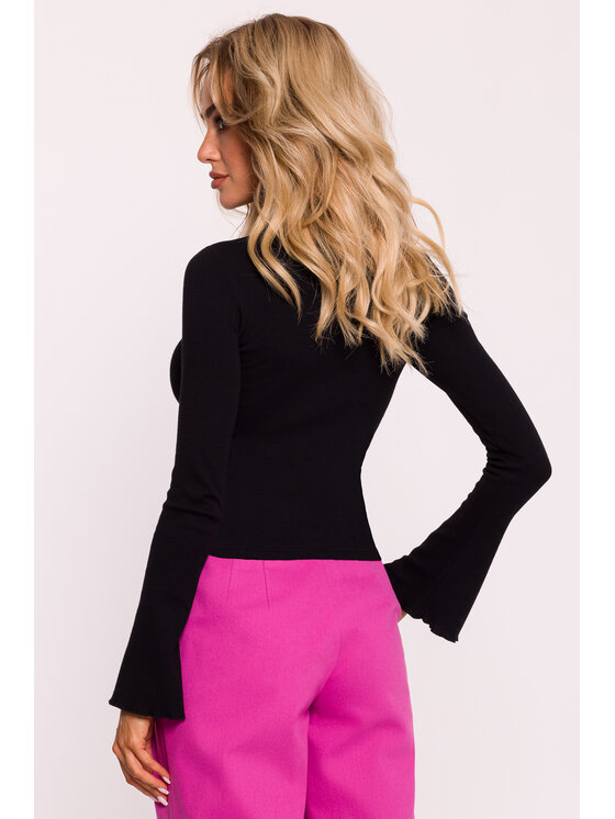 Made of Emotion Made of Emotion Blusa M806 Nero Active Fit