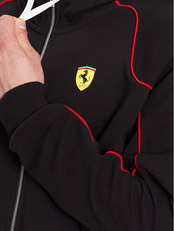 Puma Puma Bluza Ferrari Race 538164 Czarny Regular Fit