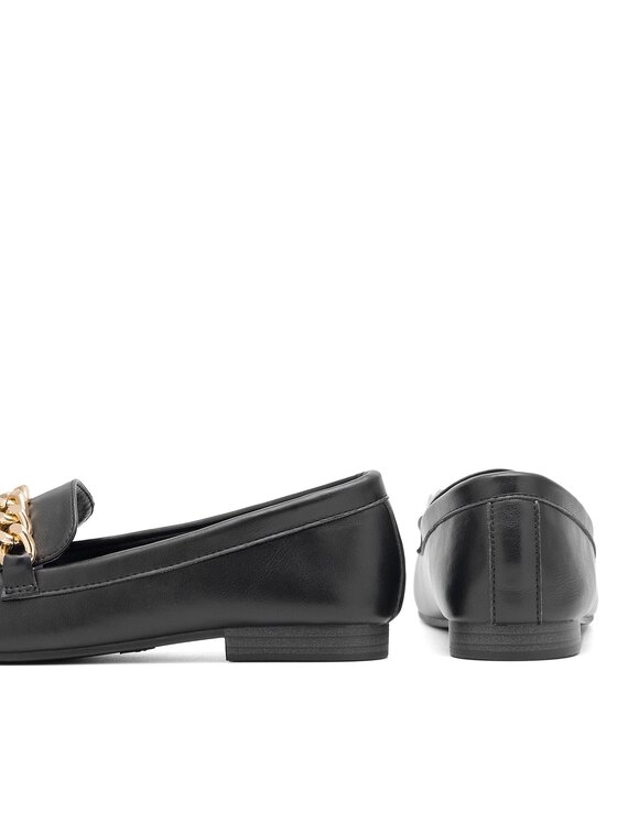 DeeZee DeeZee Loaferek JUTTE WS5560-13 Fekete