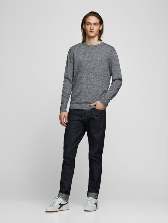 Jack&Jones Jack&Jones Пуловер Basic 12137190 Сив Regular Fit