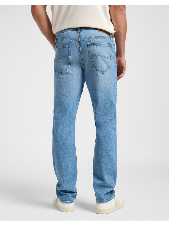 Lee Lee Jeansy WEST Niebieski Straight Fit