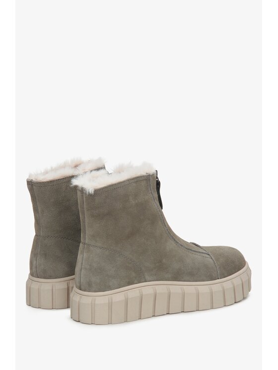 Estro Estro Μποτάκια ER00115175 Γκρι