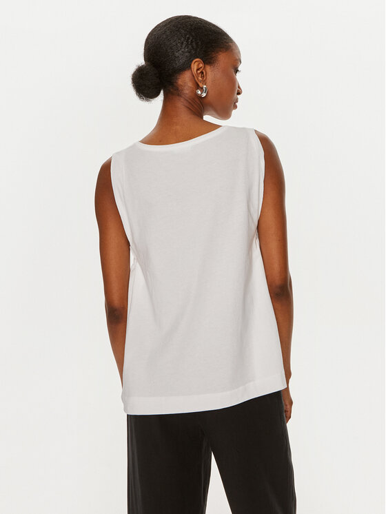United Colors Of Benetton United Colors Of Benetton Μπλουζάκι 3096D1075 Λευκό Relaxed Fit