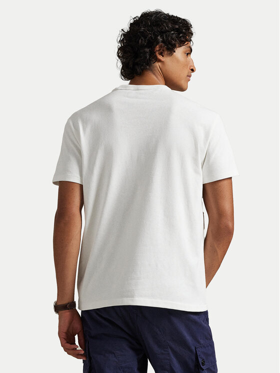 Polo Ralph Lauren Polo Ralph Lauren Tričko Classics 710811284002 Biela Regular Fit