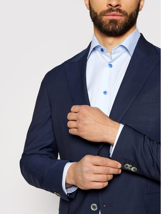 Oscar Jacobson Oscar Jacobson Κοστούμι Faron 2179 5674 Σκούρο μπλε Slim Fit