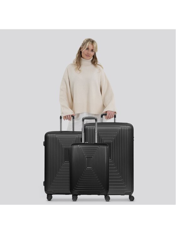 Redolz Redolz Komplet walizek 310432 Czarny