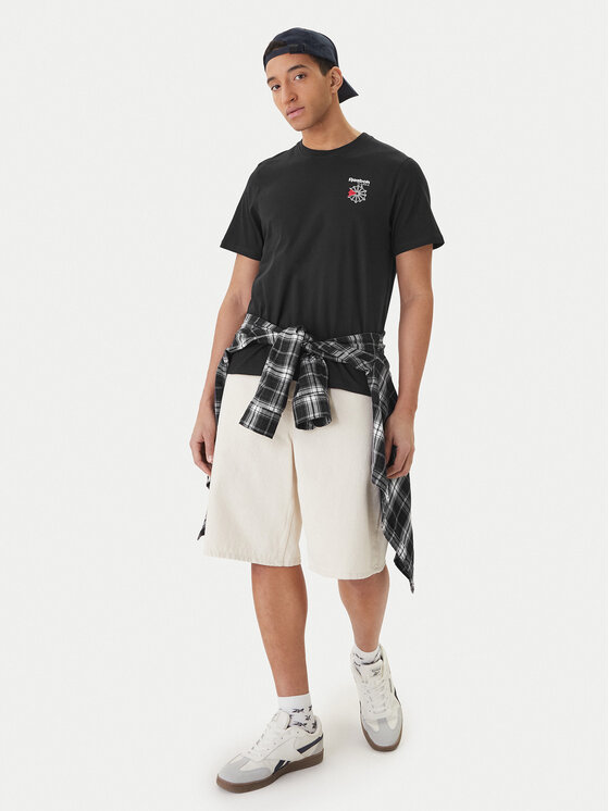 Reebok Reebok Футболка Greyson RK25568CCM Чорний Regular Fit