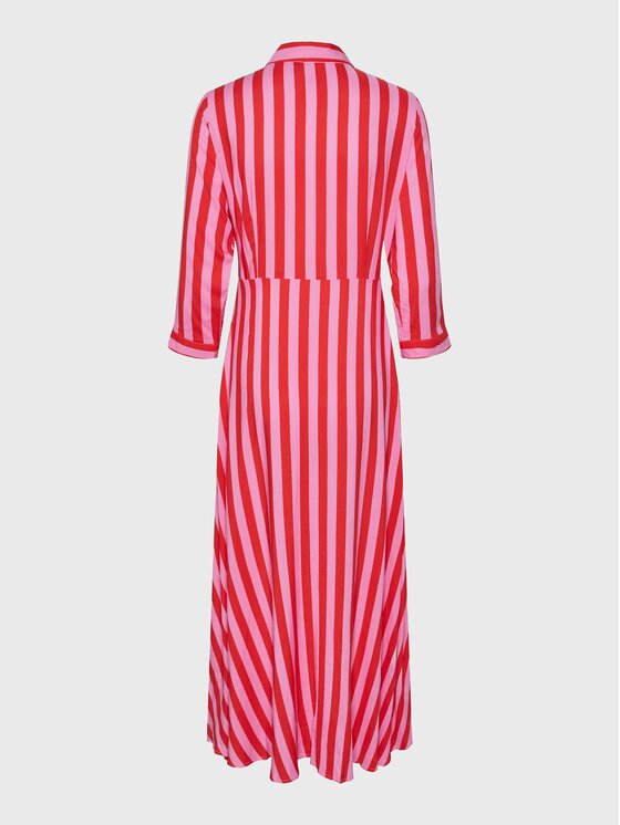 YAS YAS Sukienka koszulowa Savanna 26022663 Fioletowy Loose Fit