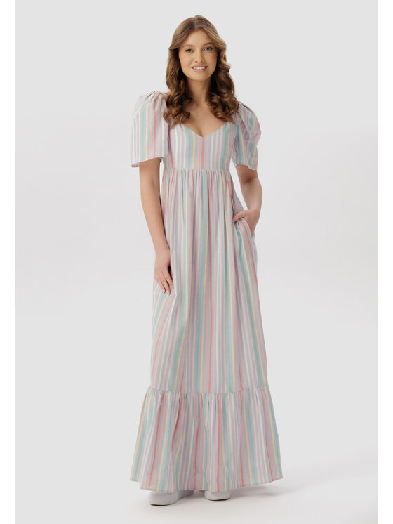 LAURELLA Každodenné šaty 4SS138 Farebná Regular Fit
