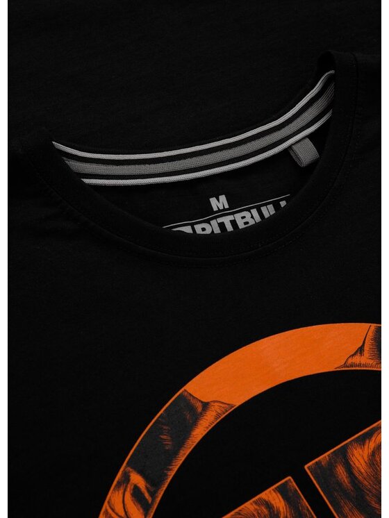PITBULL PITBULL T-Shirt Koszulka Czarny Regular Fit