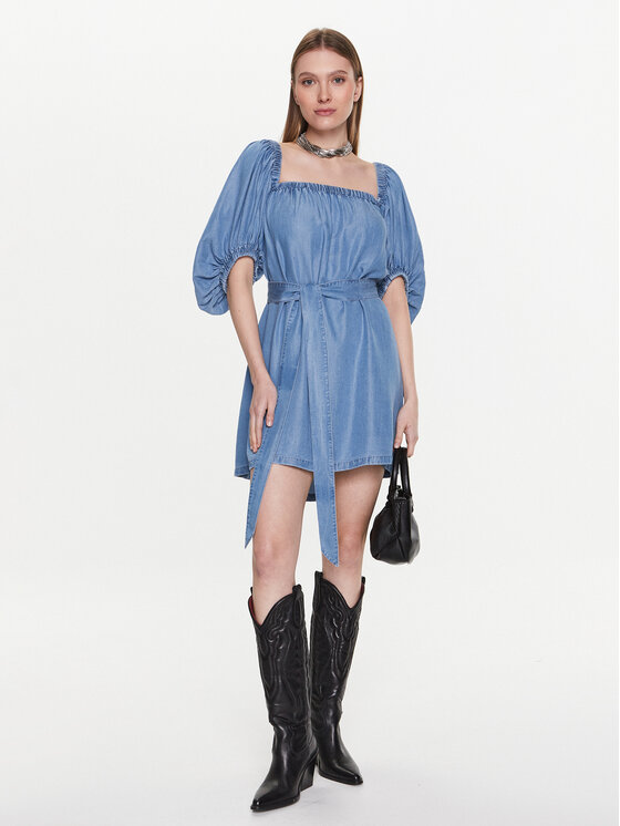 PINKO Pinko Rochie de zi 100808 A0G5 Albastru Regular Fit