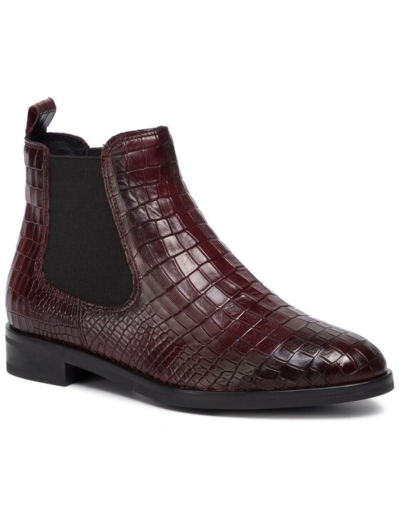 Gino Rossi Gino Rossi Klassische Stiefeletten I19-27072VC-GIADA Dunkelrot