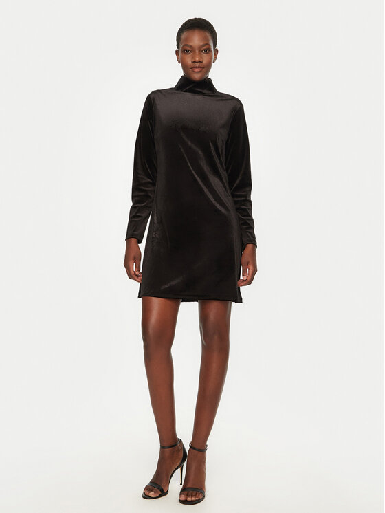 Gap Gap Sukienka codzienna 646695 Czarny Regular Fit
