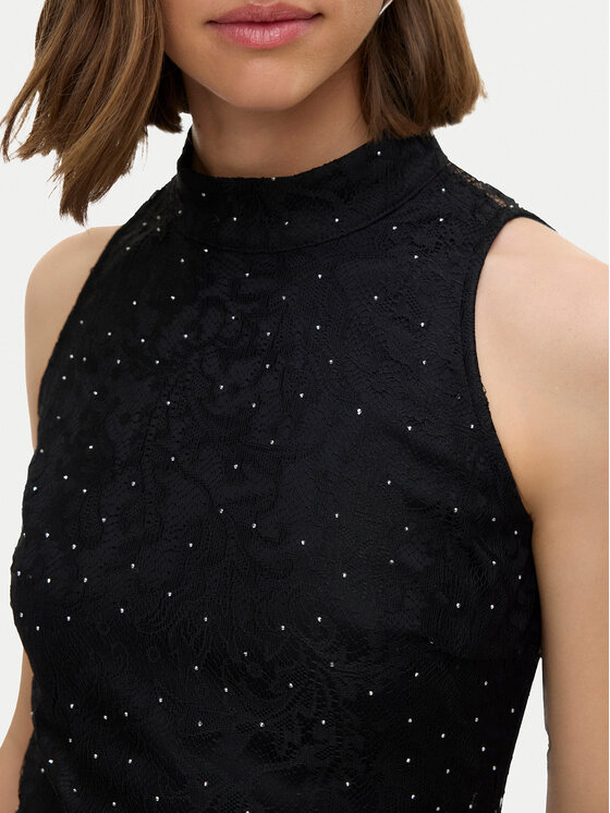 Vero Moda Vero Moda Sukienka wieczorowa Manja 10335406 Czarny Regular Fit