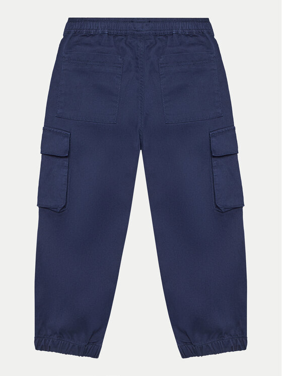 United Colors Of Benetton United Colors Of Benetton Jogger kelnės 4HM6GF01Z Tamsiai mėlyna Regular Fit