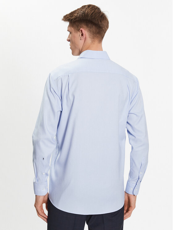 Seidensticker Seidensticker Camicia 01.193650 Blu Regular Fit