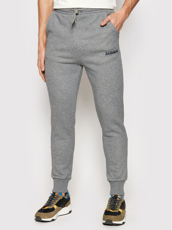 Napapijri Napapijri Jogginghose M-Box 1 NP0A4GBL Grau Regular Fit