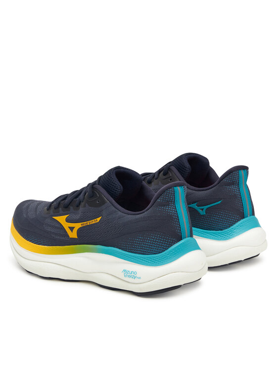 Mizuno Mizuno Παπούτσια για Τρέξιμο Wave Sky 9 J1GC2502 Μαύρο