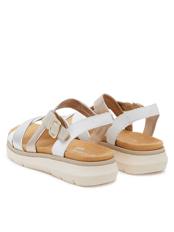 Remonte Remonte Sandale D2K53-91 Alb