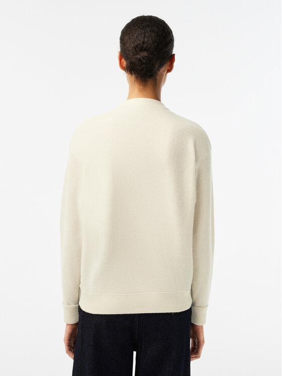 Lacoste Lacoste Pulover AF9554 Écru Regular Fit