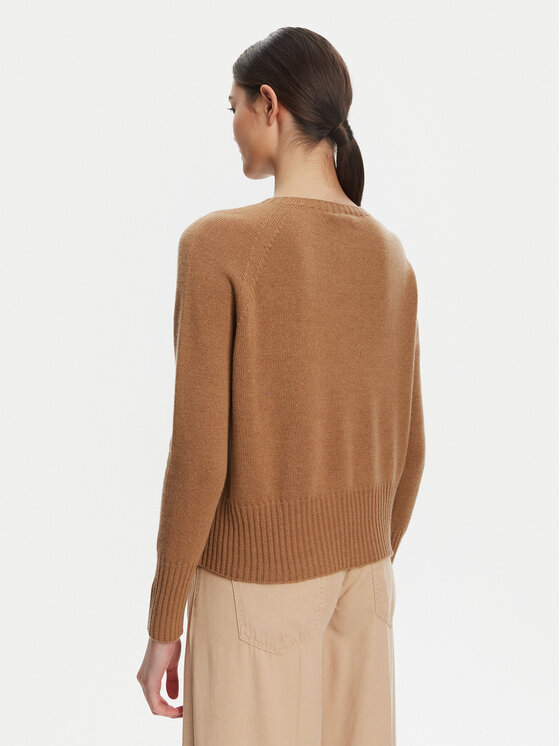 Marella Marella Пуловер Spider 2523366354 Кафяв Oversize