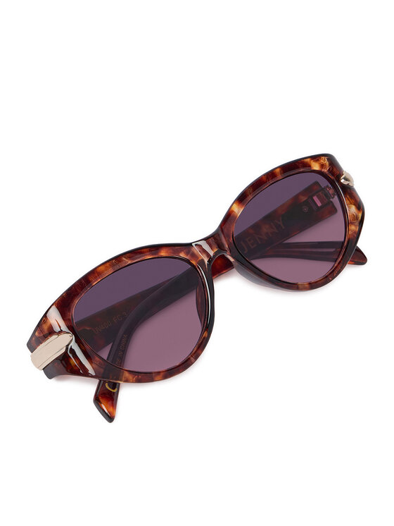 JENNY JENNY Päikeseprillid WB-4WF-014-SS26 Pruun