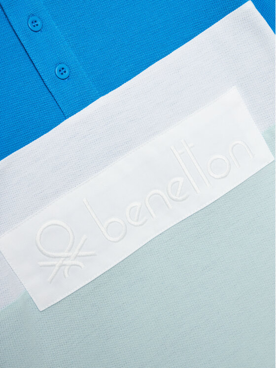 United Colors Of Benetton United Colors Of Benetton Polokošeľa 3088C301G Modrá Regular Fit