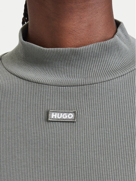 HUGO HUGO Гольф Easy 50525318 Зелений Slim Fit
