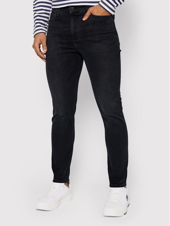 Tommy Jeans Tommy Jeans Τζιν Simon DM0DM09562 Μαύρο Skinny Fit