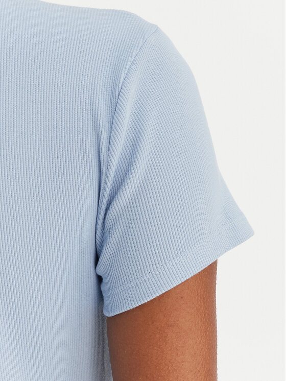 HUGO HUGO T-Shirt Easy 50523924 Světle modrá Slim Fit