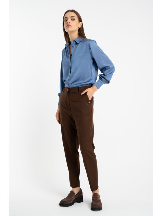 CLICK CLICK Košile 10-6913 Modrá Regular Fit